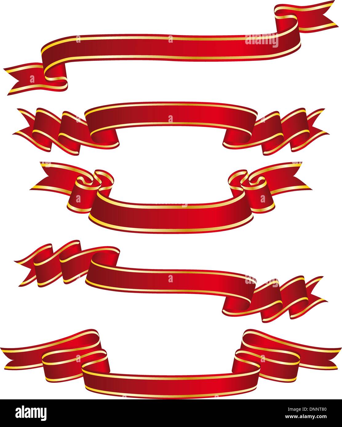 Set of different vector ribbons for design use Stock Vector Image & Art ...