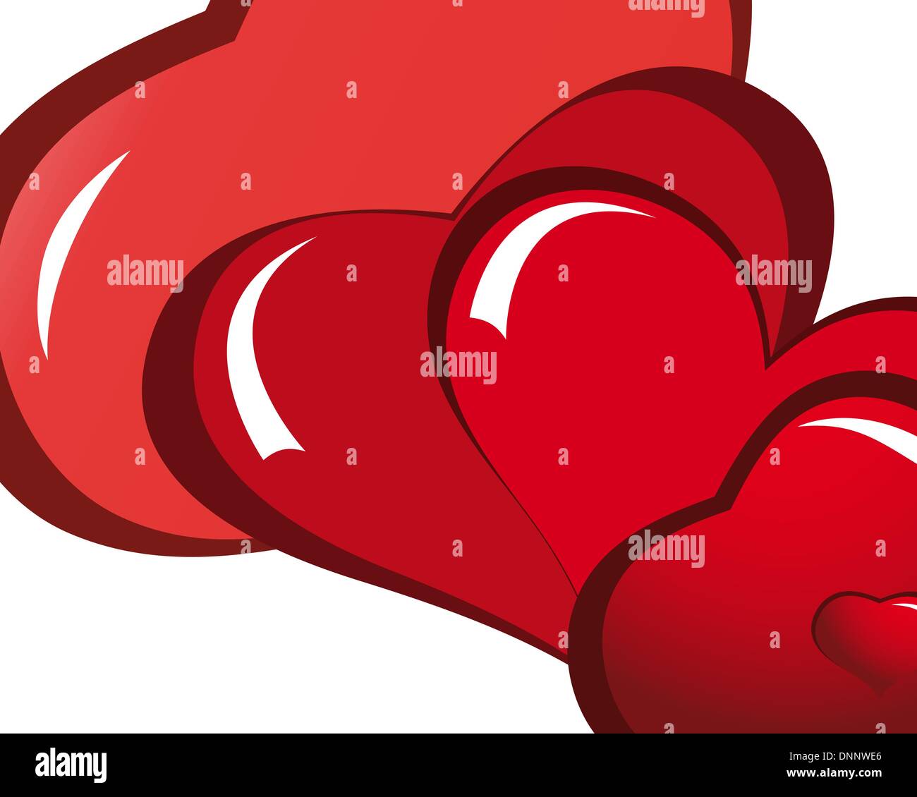 Abstract Valentine days theme background Stock Vector
