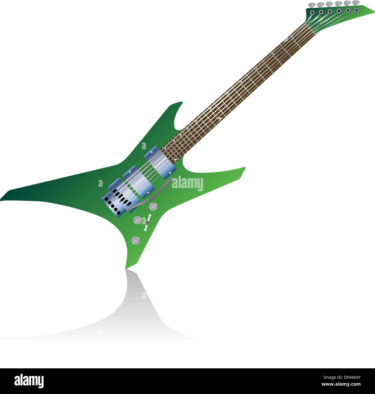 Pattern of color electric guitar for design use Stock Vector Image & Art -  Alamy