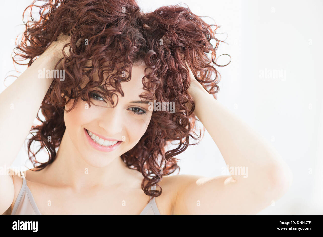 Portrait of beautiful woman Stock Photo