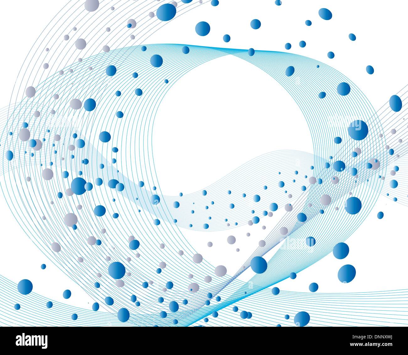Abstract water vector background with bubbles of air Stock Vector Image ...