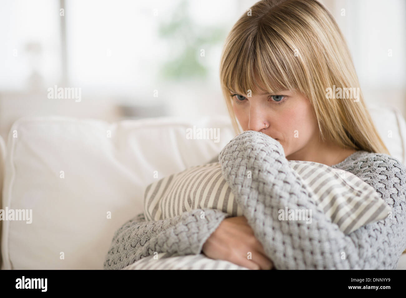 Woman sulking hi-res stock photography and images - Alamy