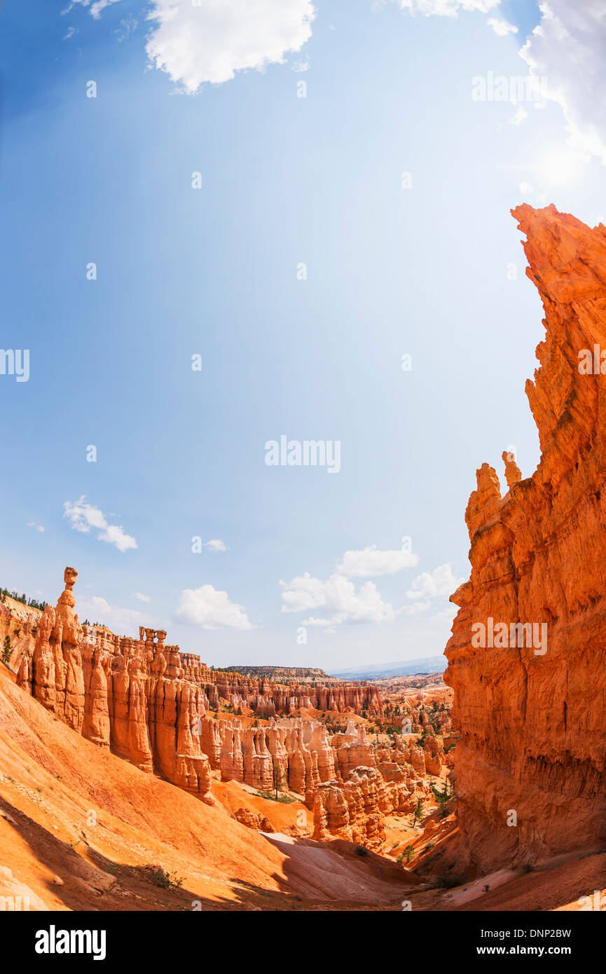 USA, Utah, Bryce Canyon, View of Thor's Hammer Stock Photo Alamy
