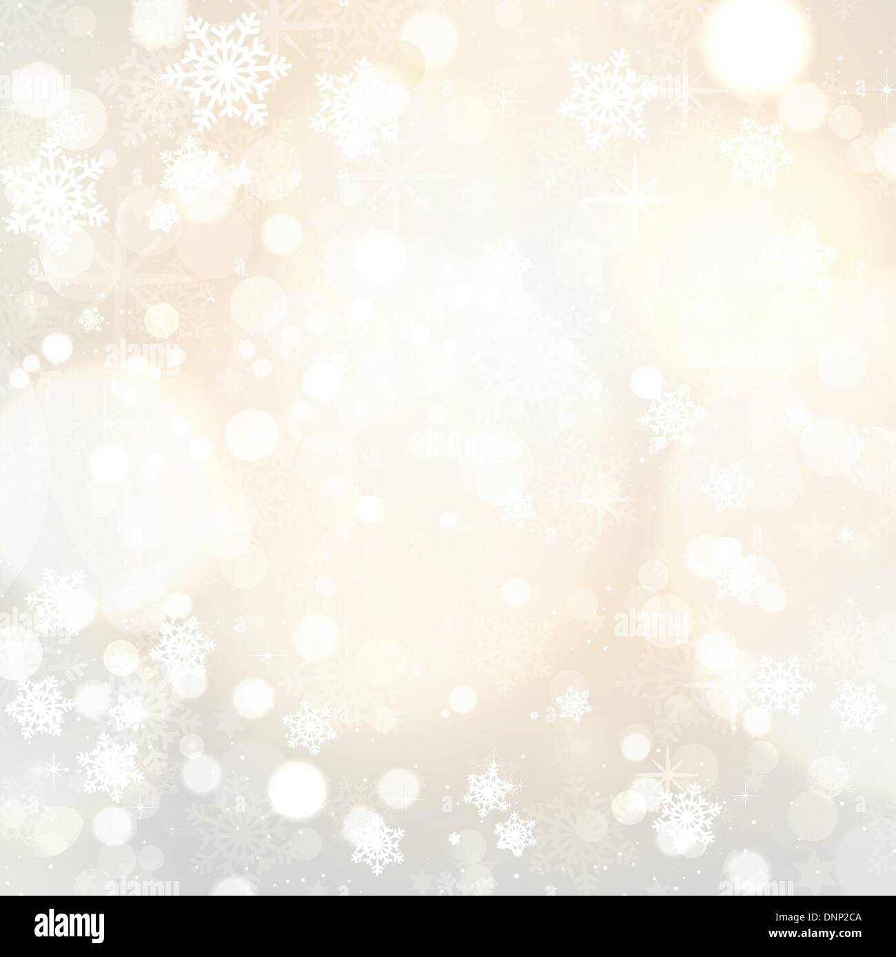 Christmas background with a snowflake and stars design Stock Vector ...