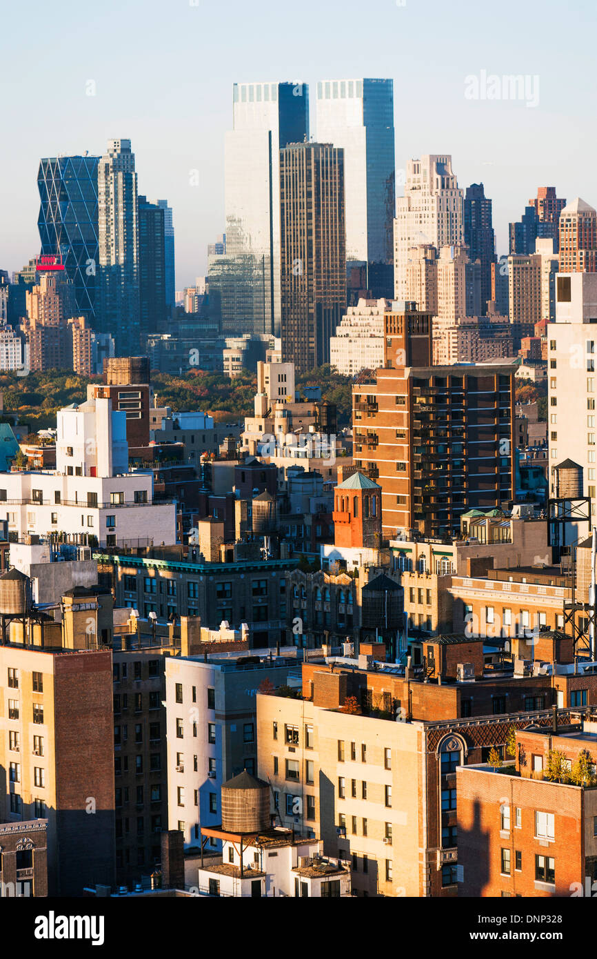 USA, New York State, New York City, Aerial view of city Stock Photo