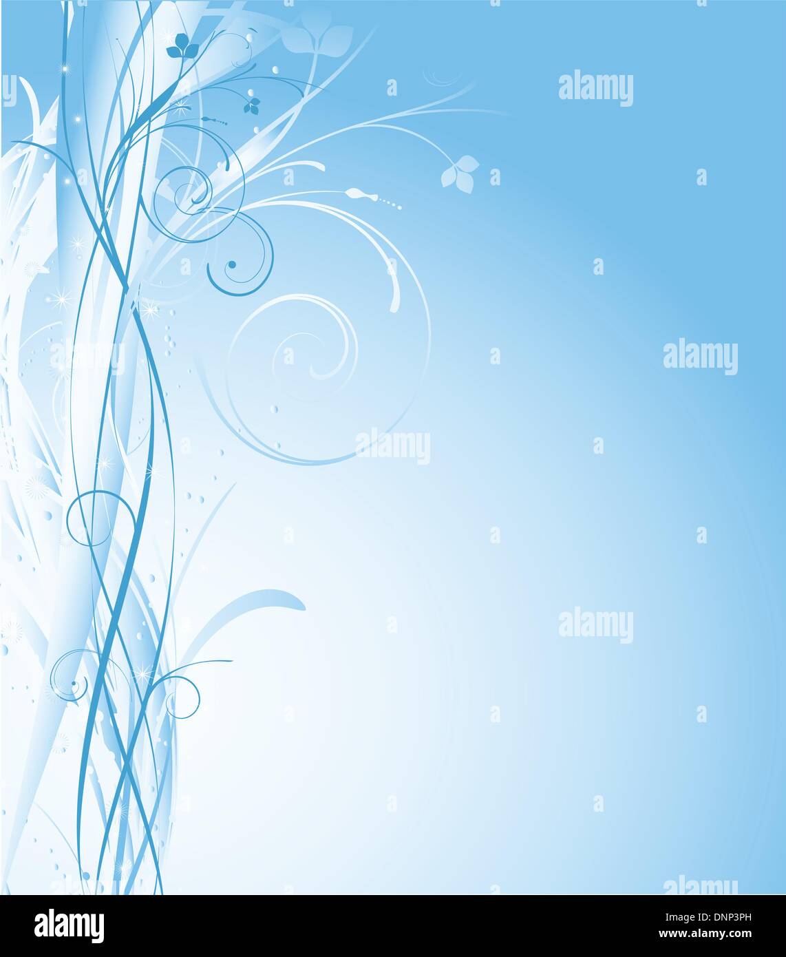 Decorative winter background Stock Vector Image & Art - Alamy
