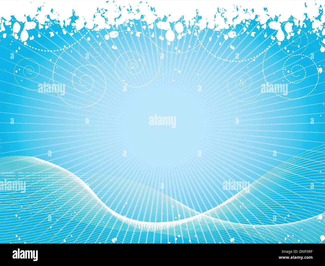 Decorative winter background Stock Vector Image & Art - Alamy