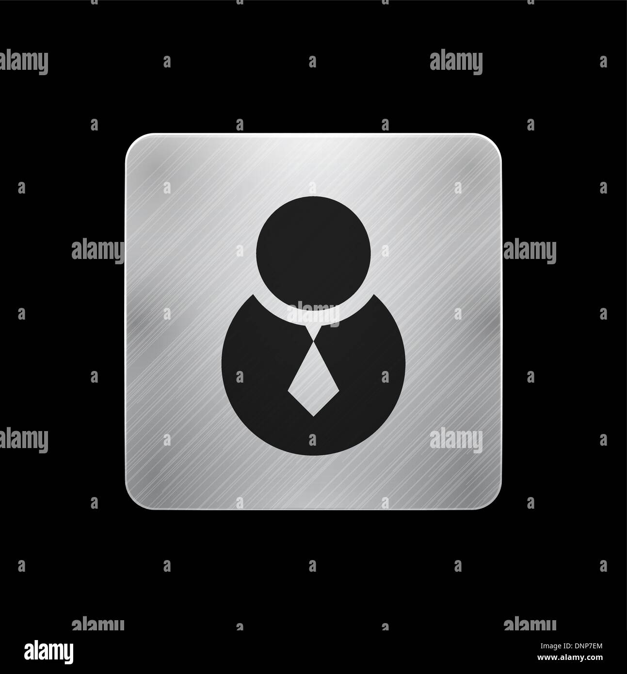 Vector mobile app icon / button Stock Vector