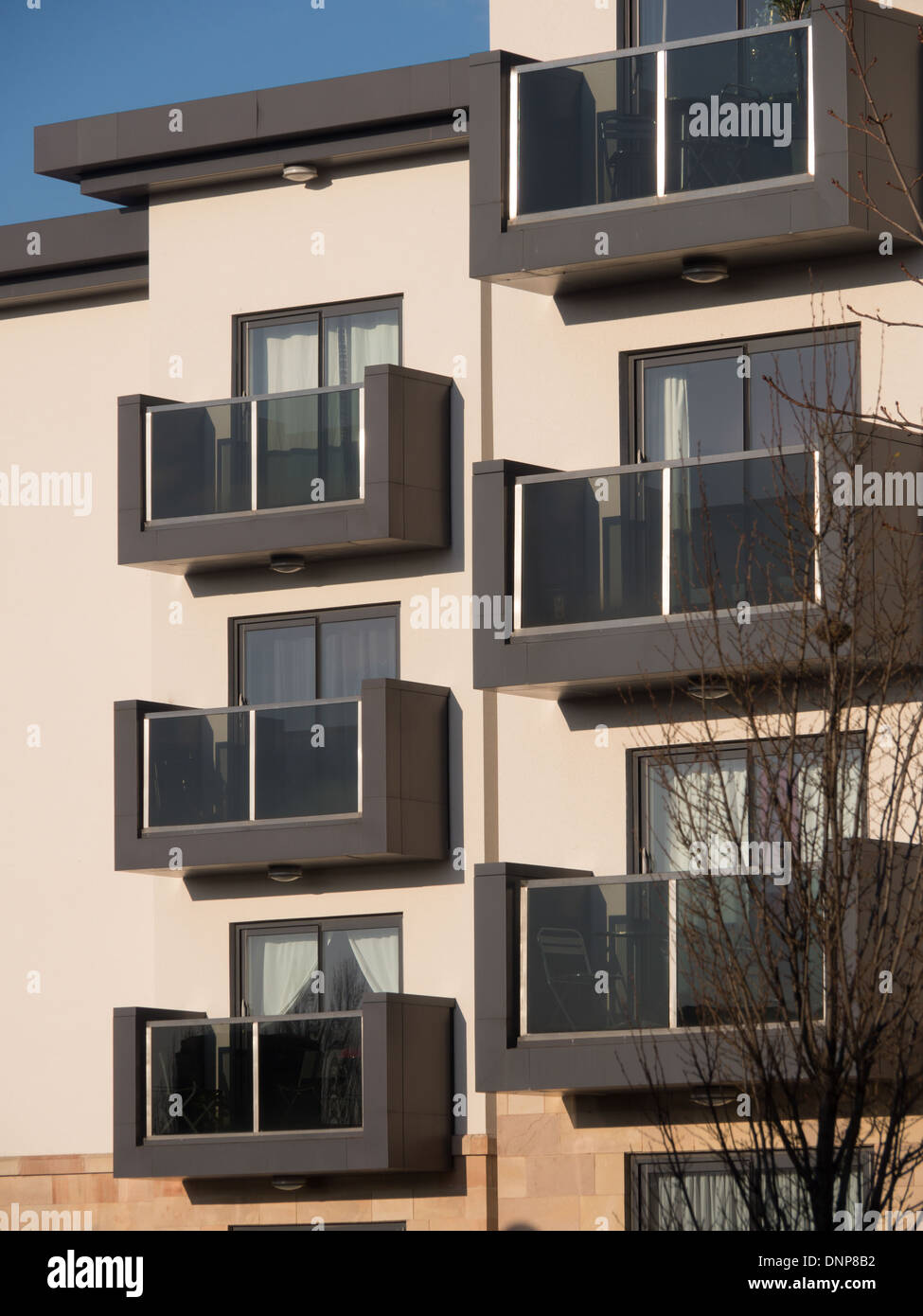 Chesterfield apartments hires stock photography and images Alamy