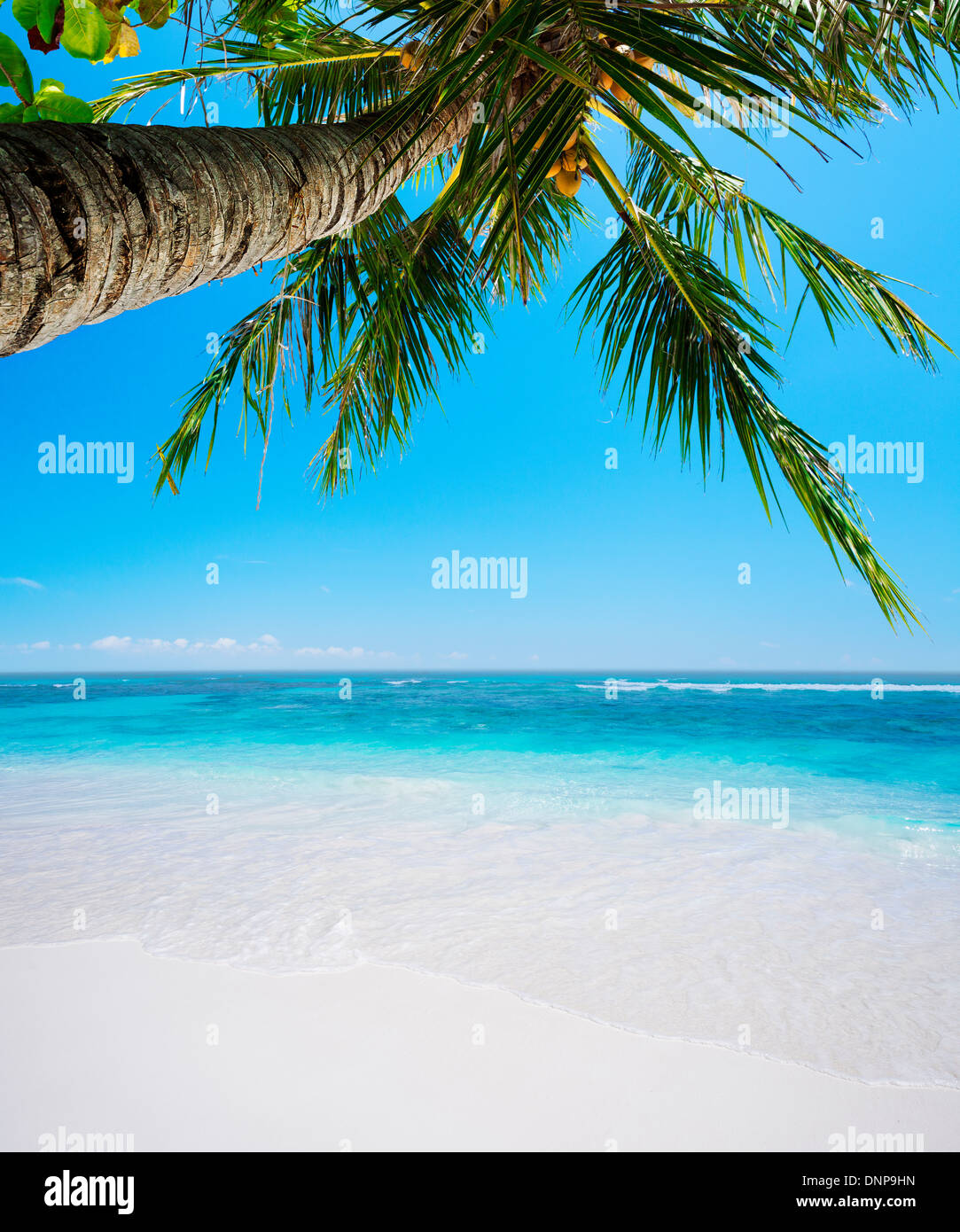 Peaceful day at the beach hi-res stock photography and images - Alamy