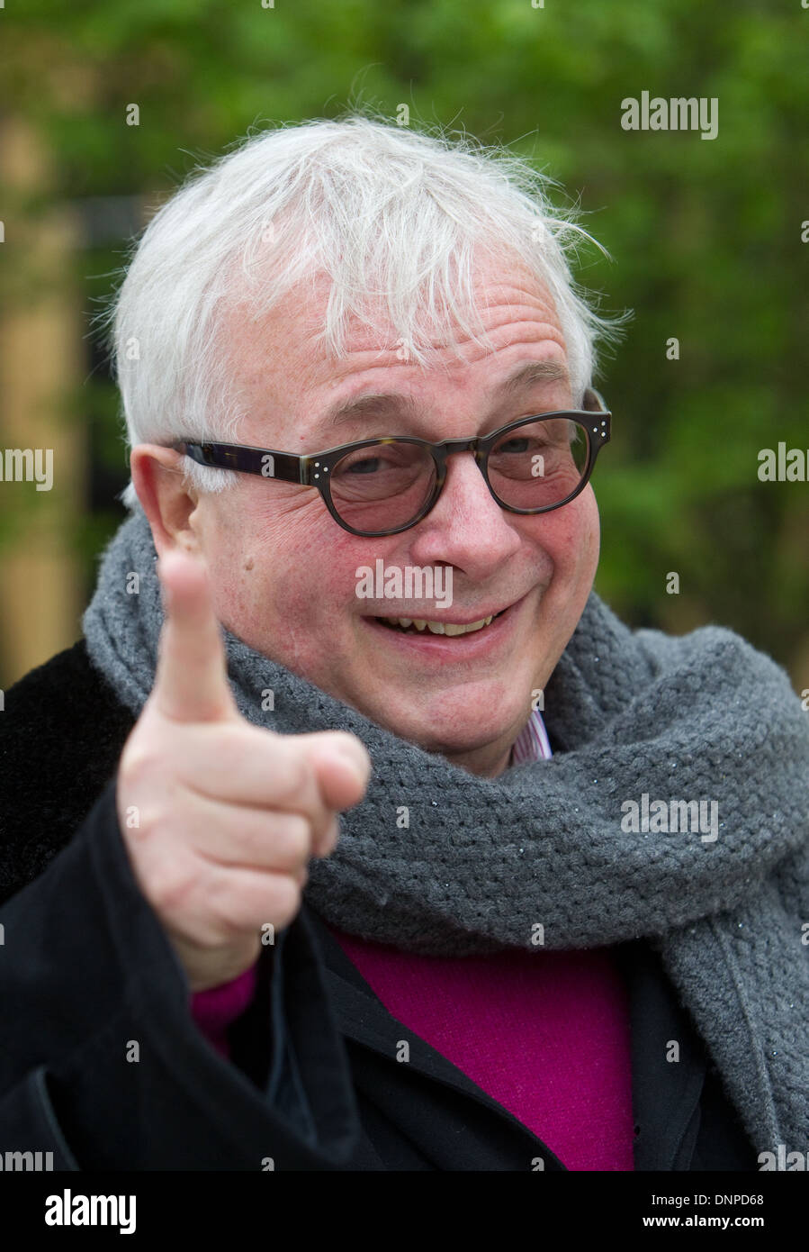 Christopher Biggins also known as 'Biggins' at the Chelsea Flower show