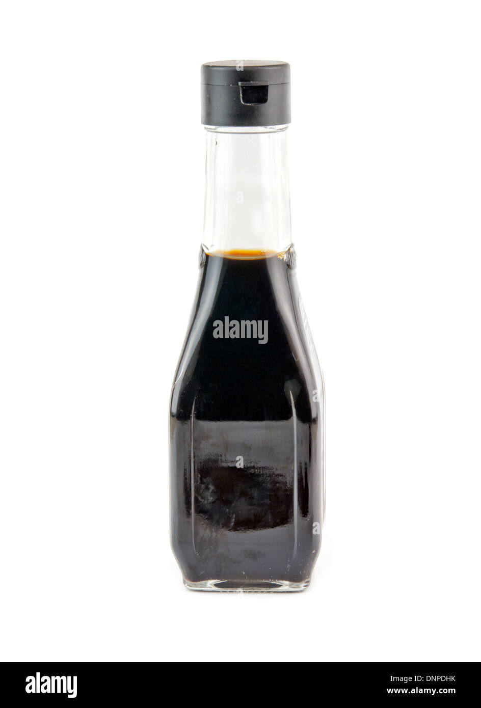 soy sauce bottle isolated on white background Stock Photo