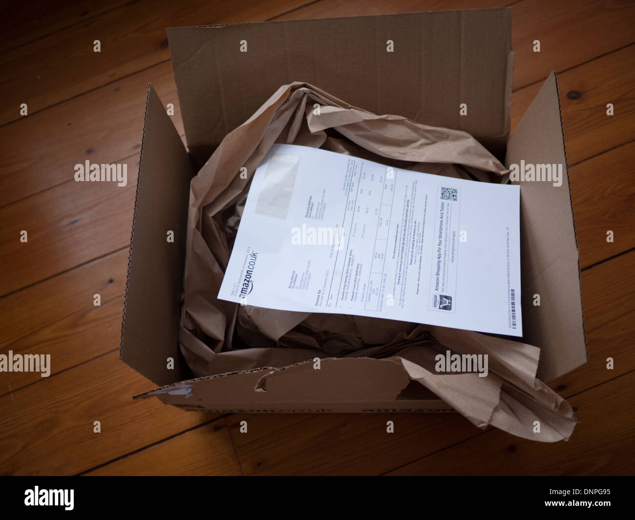 Amazon Box Open High Resolution Stock Photography and Images - Alamy