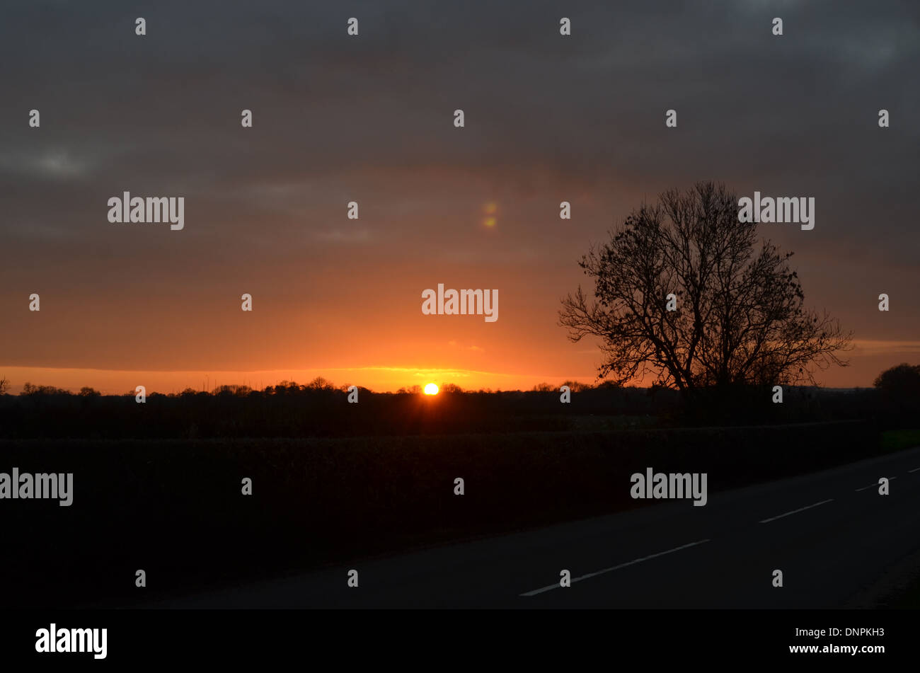 sun and white clouds in blue sky Stock Photo - Alamy