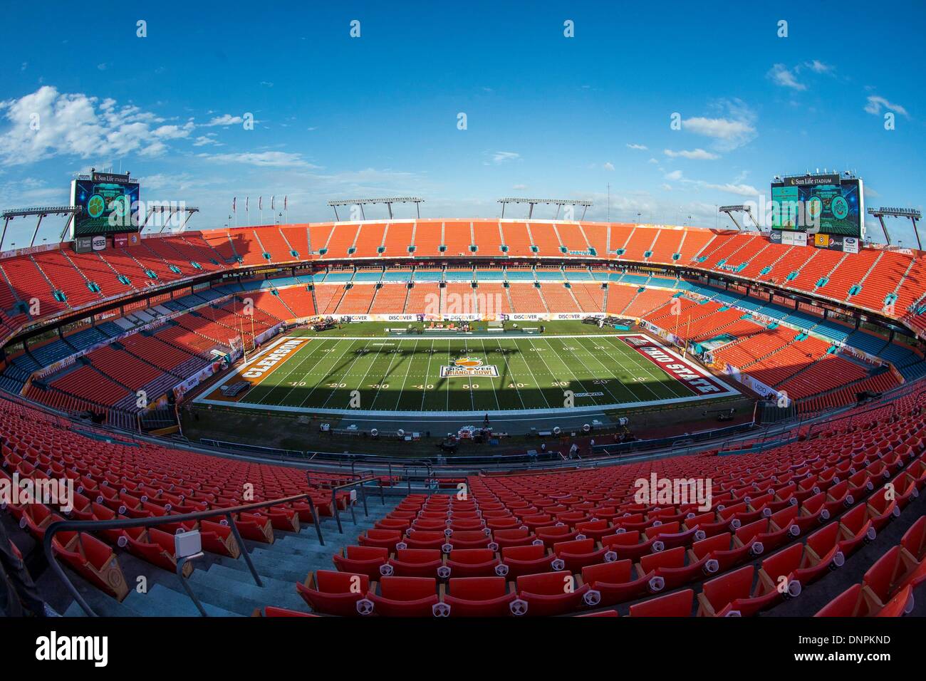 Um jogo no SunLife Stadium de Miami