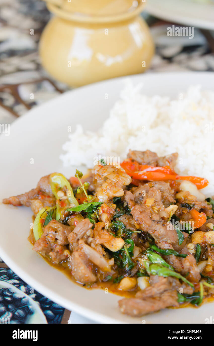 Steamed Beef Rice Steamed curry hi-res stock photography and images - Alamy