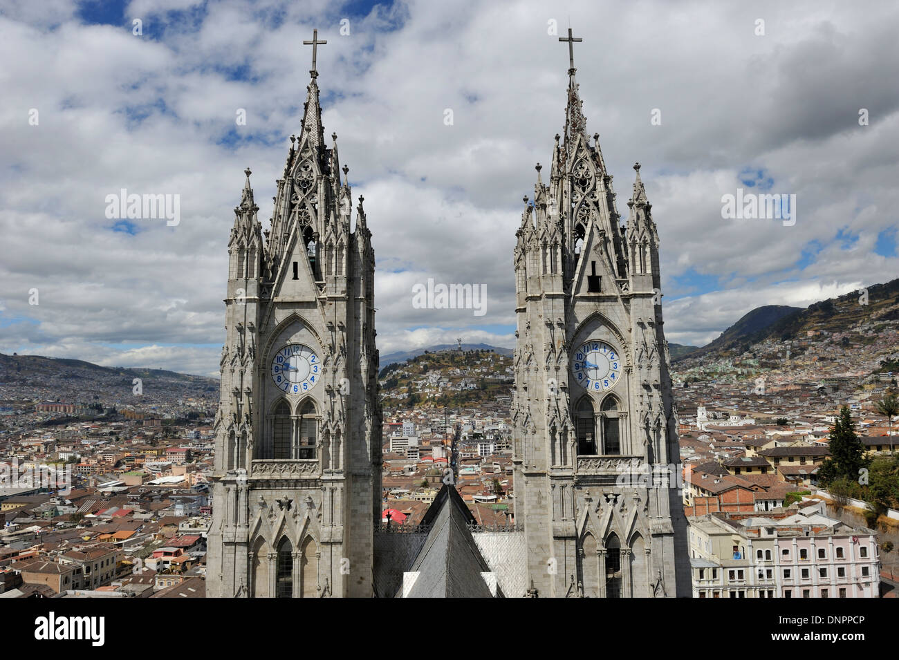 Two towers of Basilica of the
