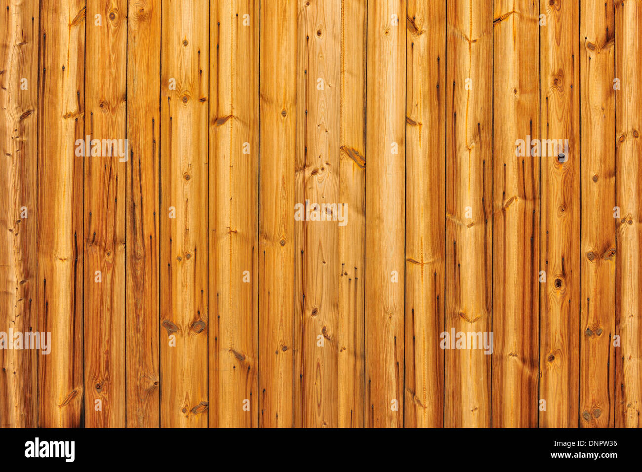 Wooden Wall of Barn, Bavaria, Germany Stock Photo