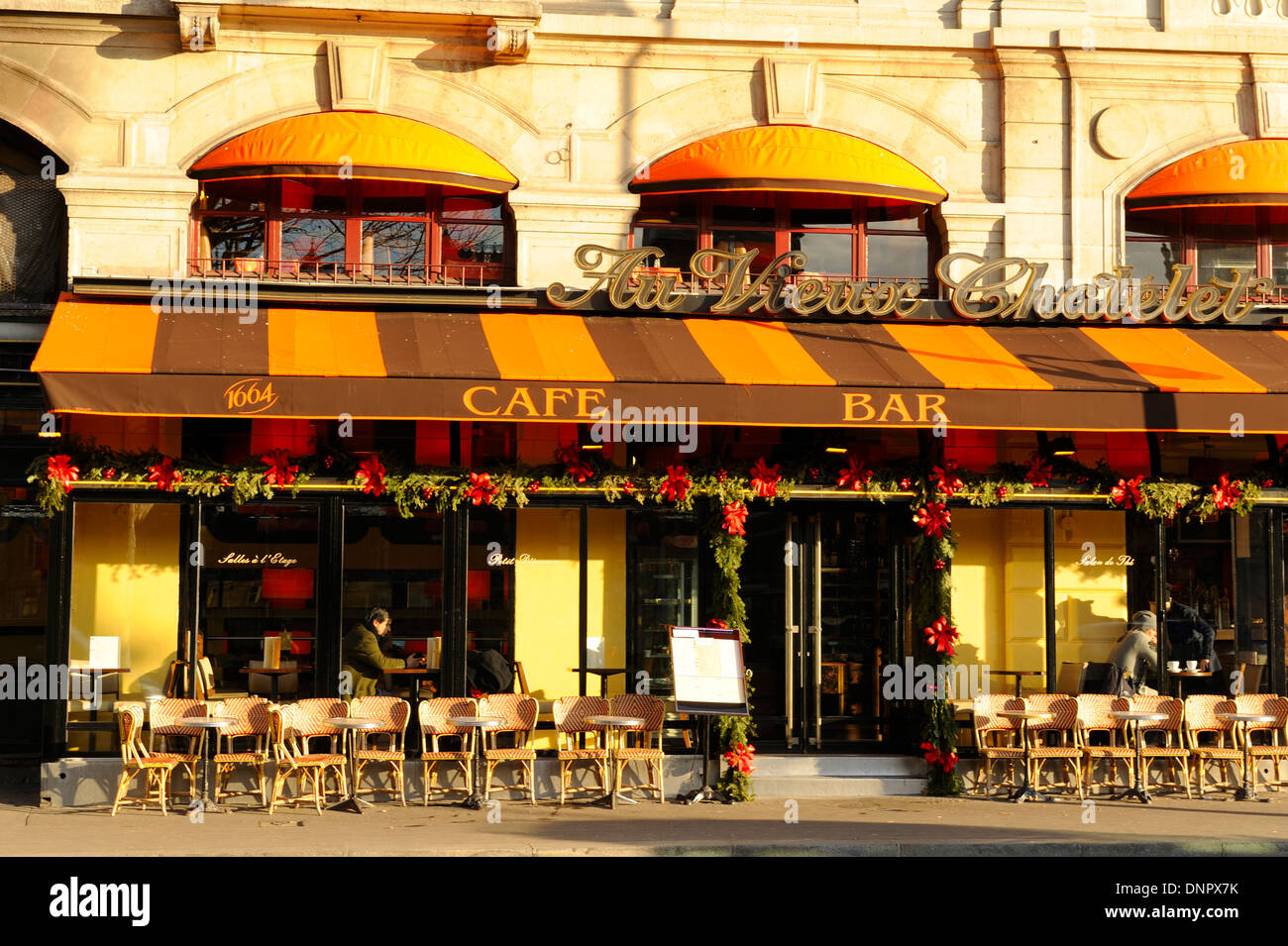 Restaurant Au vieux Châtelet in Paris, France Stock Photo Alamy