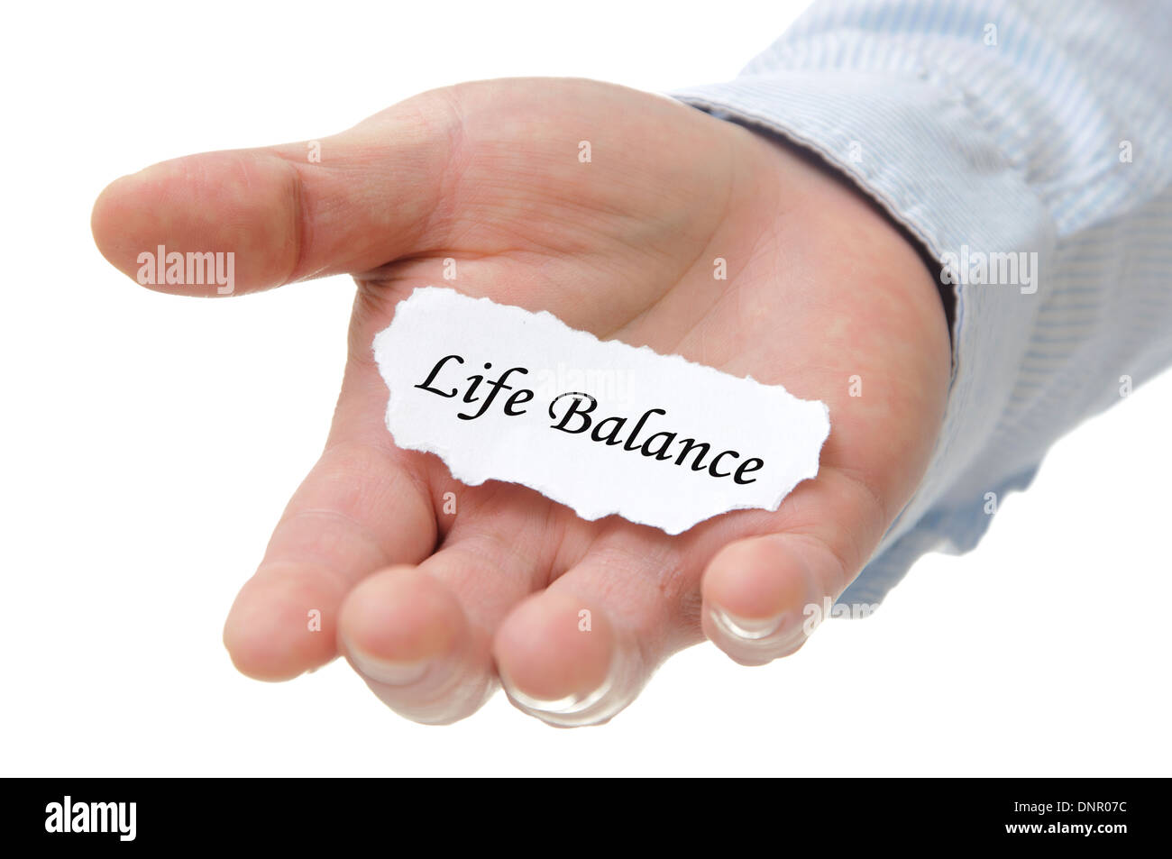 Life Balance - Note Series Stock Photo
