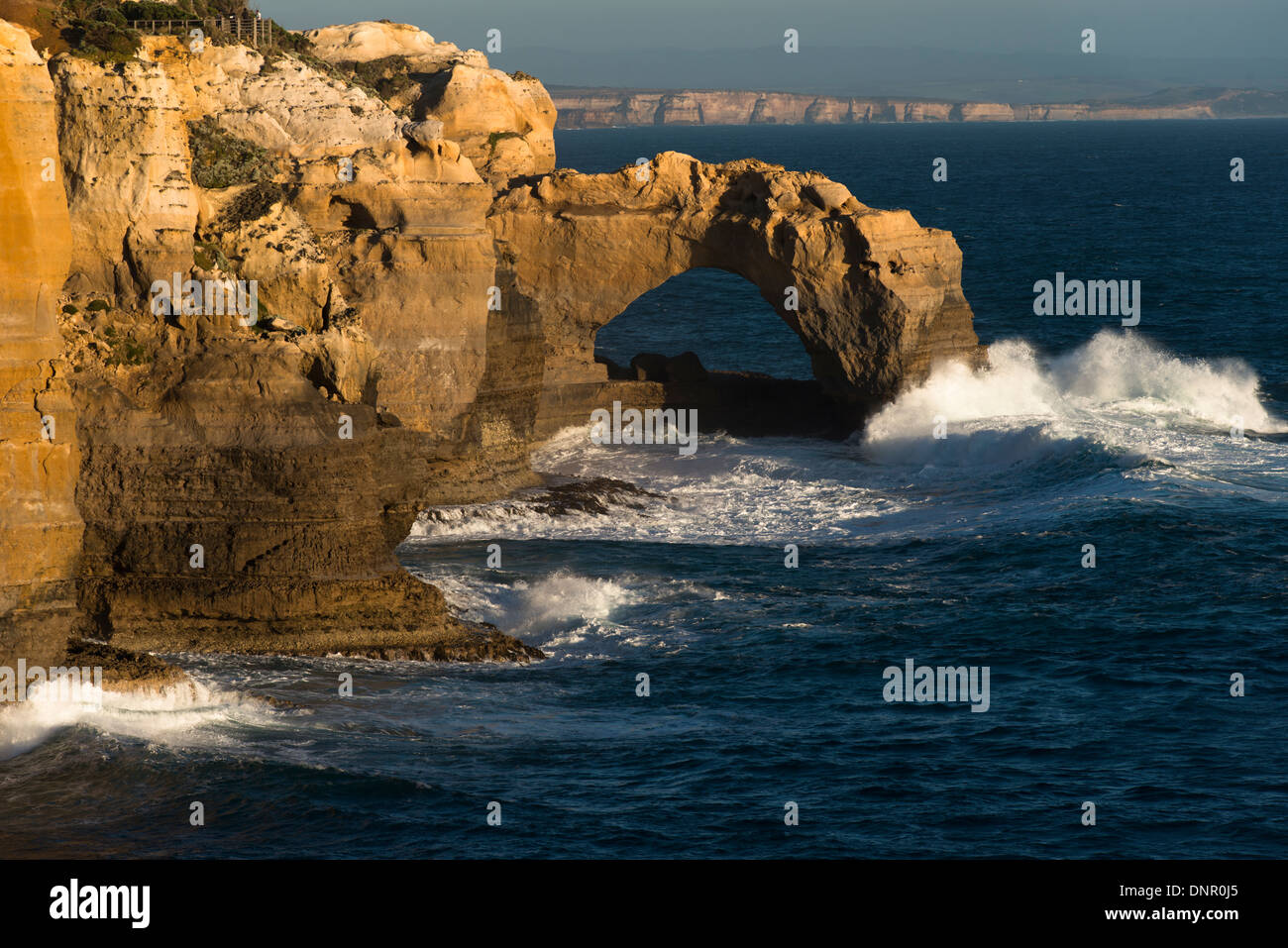 Rock formation known as The Arch, Port Campbell National Park, Great