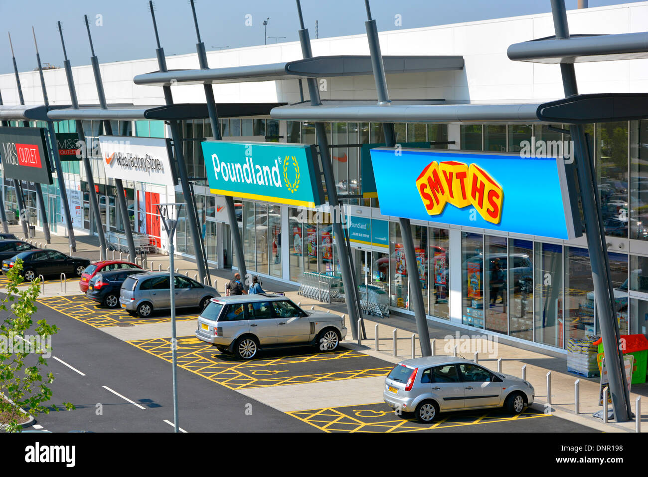 Thurrock shopping park High Resolution 