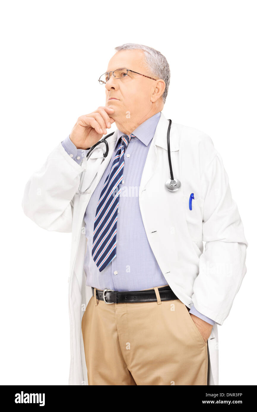 Middle aged male doctor hi-res stock photography and images - Alamy