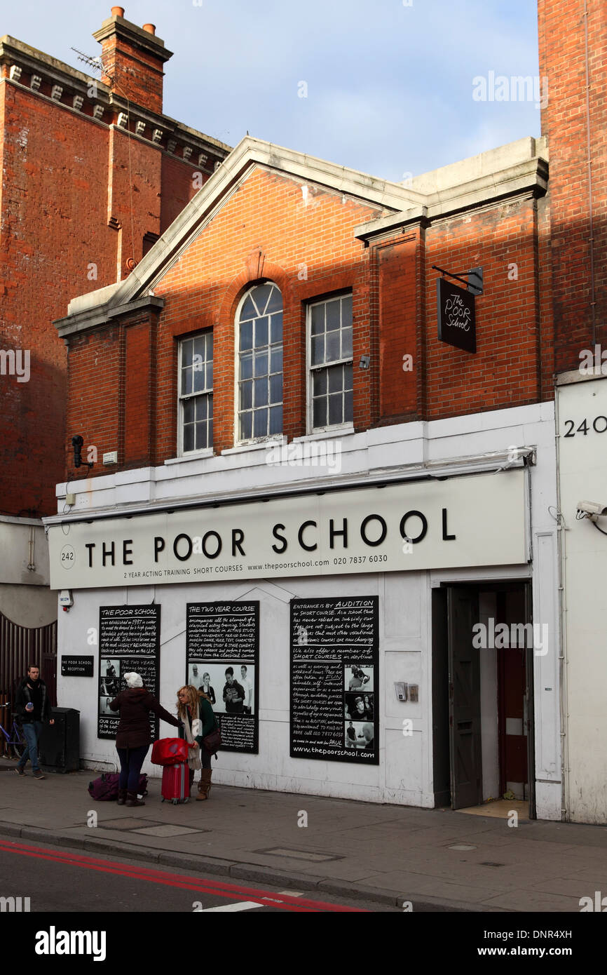 The Poor School in London, England. Stock Photo