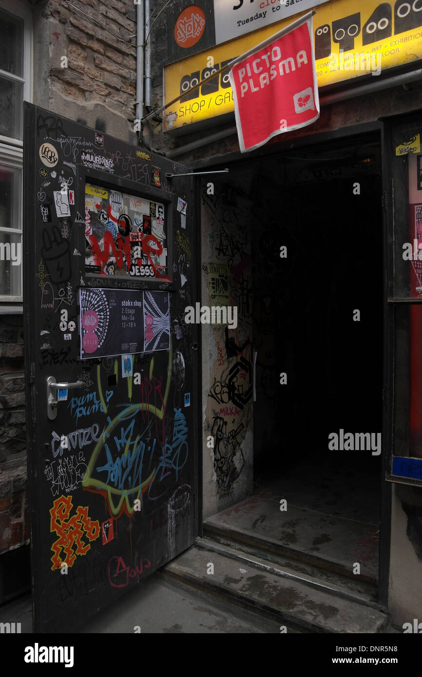 graffiti laden berlin