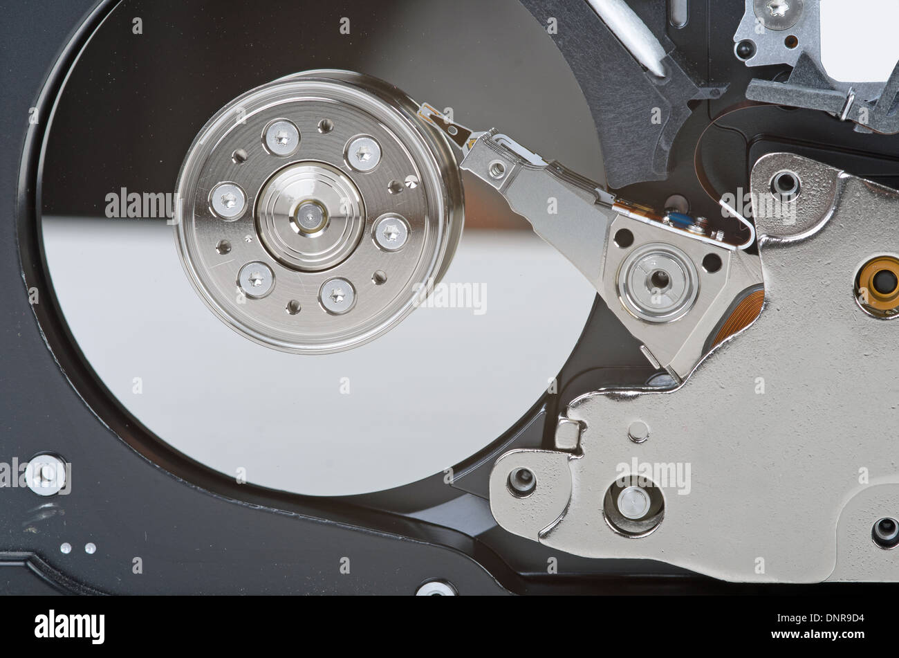Photo of hard drive on white background Stock Photo - Alamy