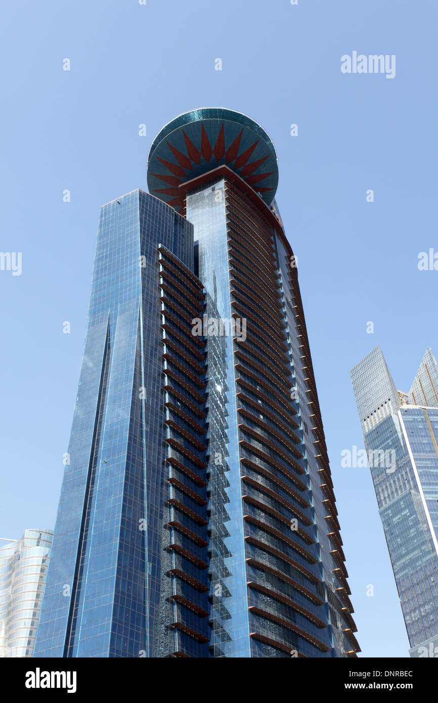 World Trade Center Building in Doha, Qatar Stock Photo