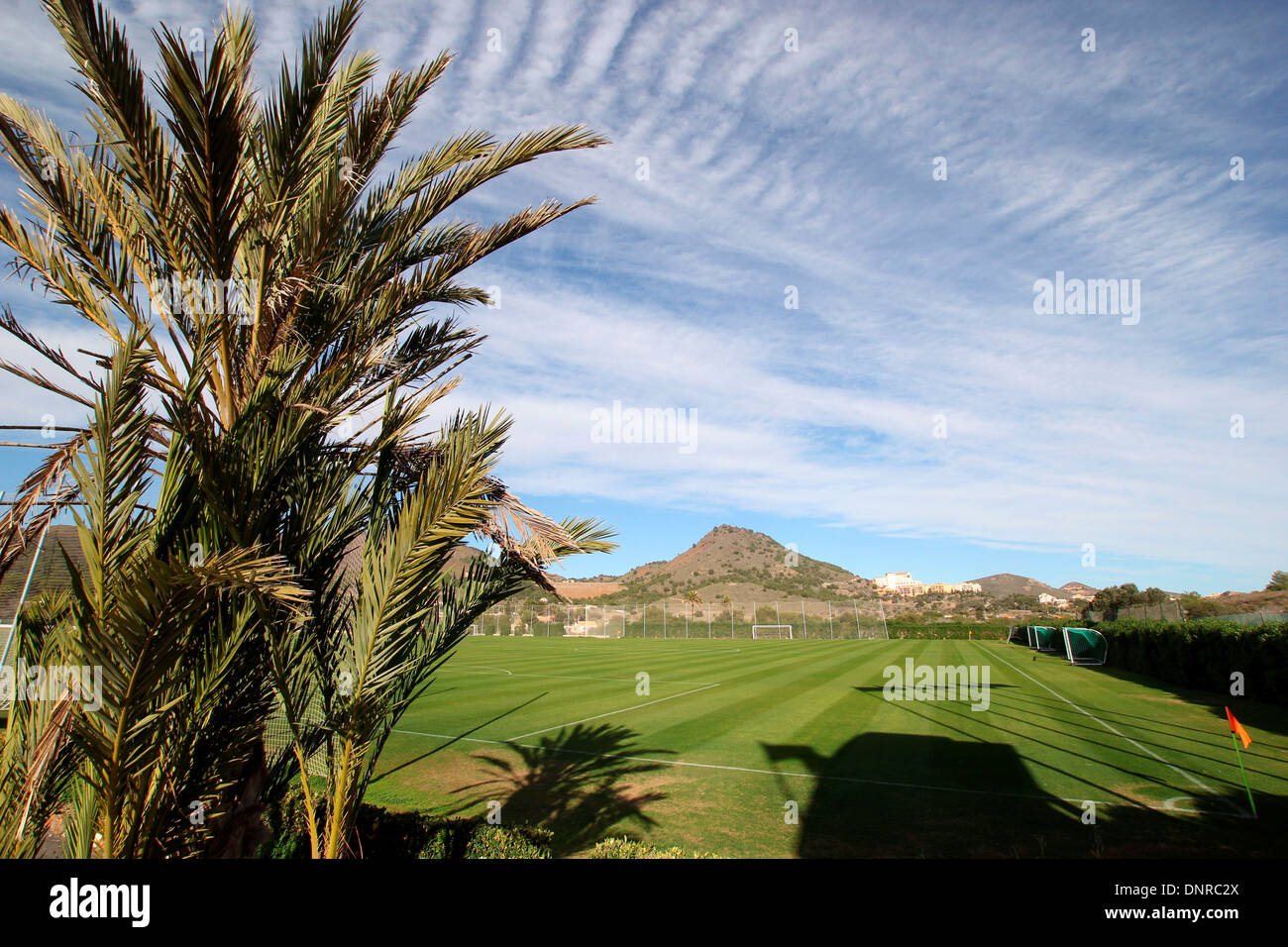 La Manga Club Football Centre Stock Photo