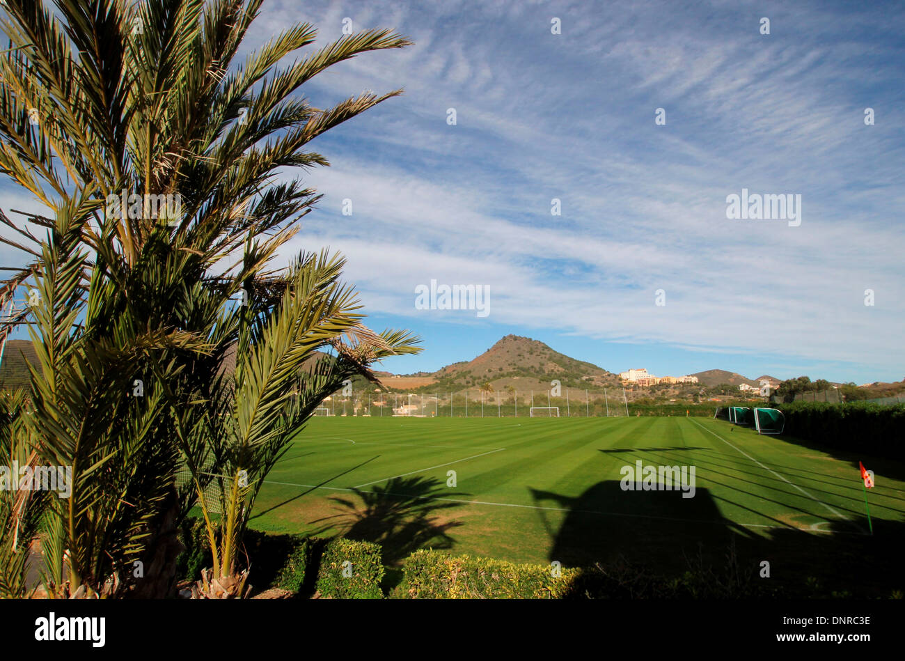 La Manga Club Football Centre Stock Photo