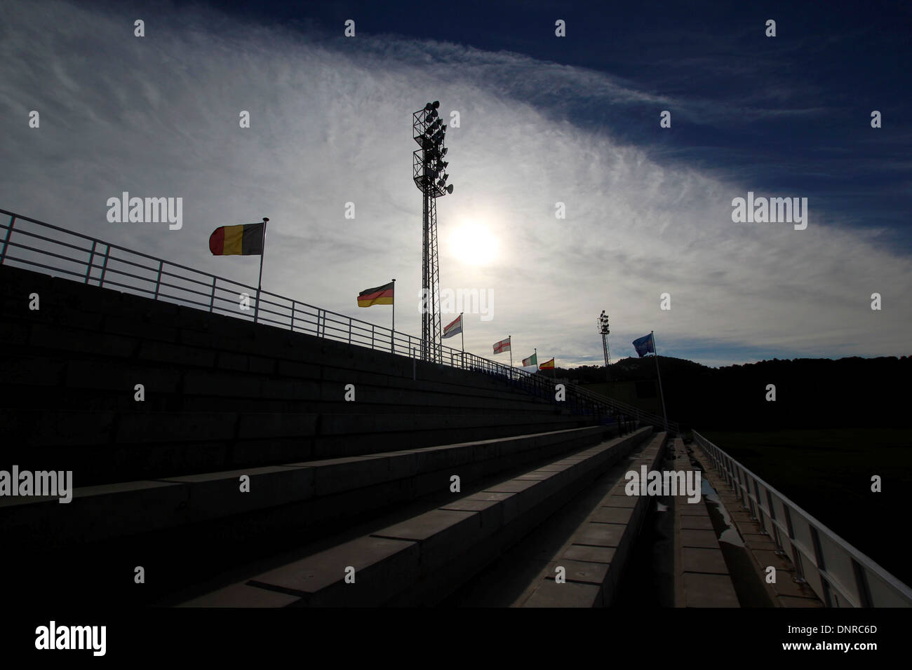 La Manga Club Football Centre Stock Photo