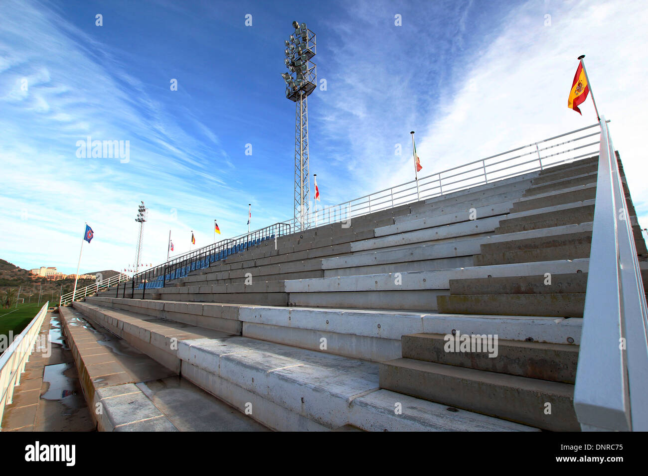 La Manga Club Football Centre Stock Photo