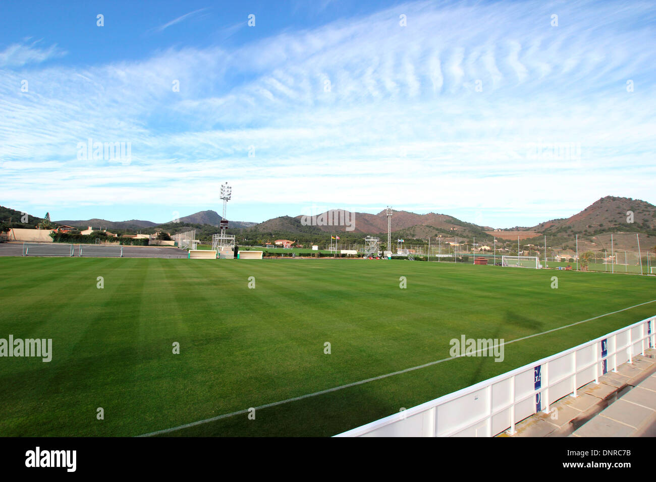 La Manga Club Football Centre Stock Photo