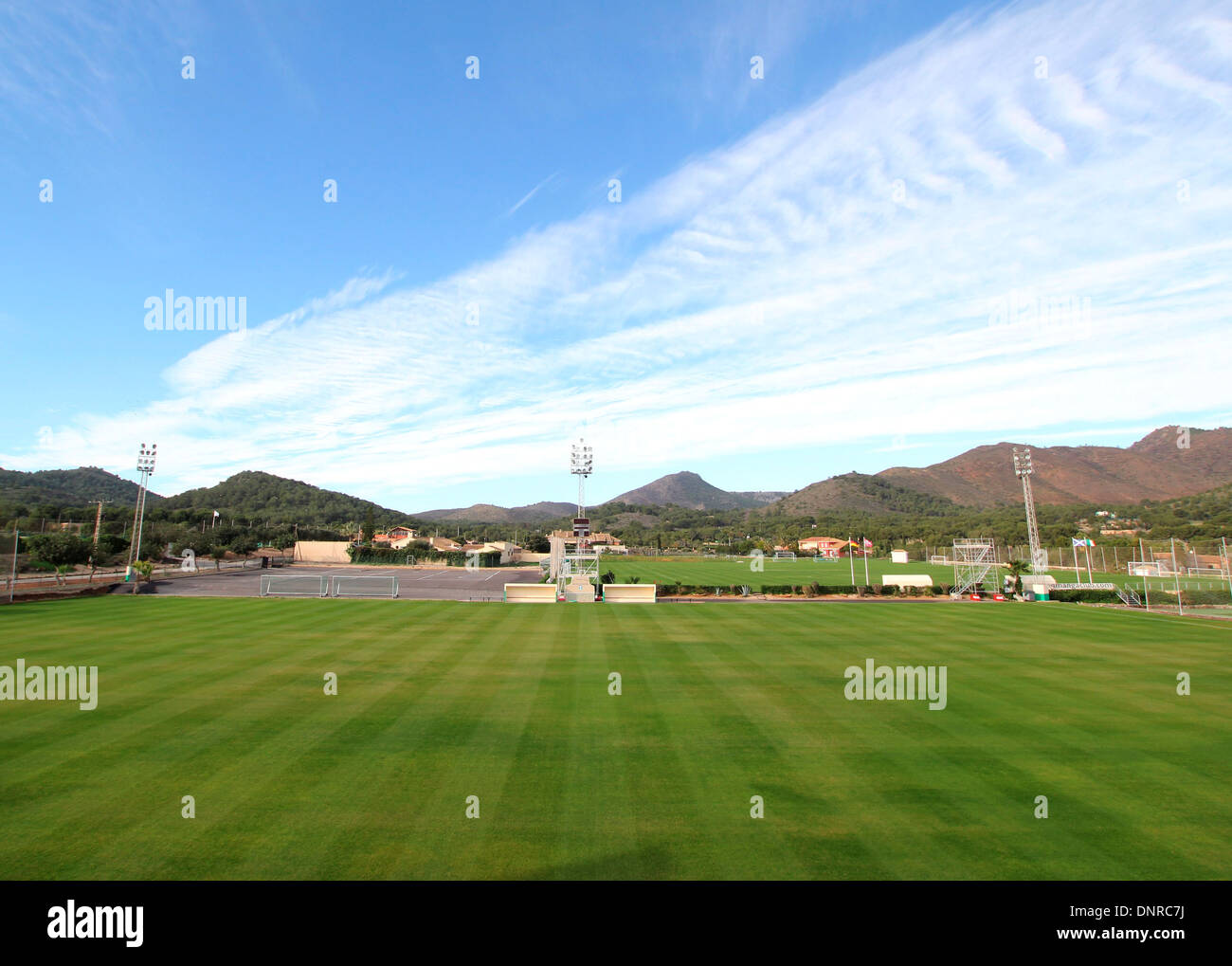 La Manga Club Football Centre Stock Photo