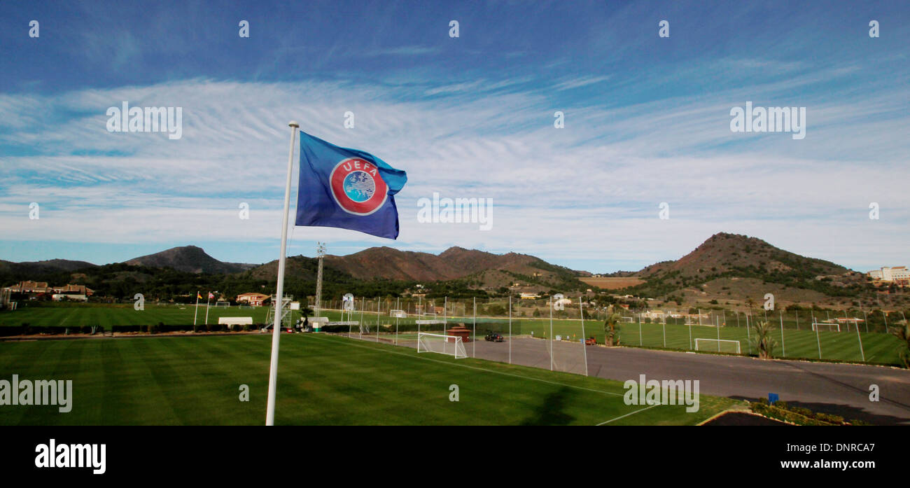 La Manga Club Football Centre Stock Photo