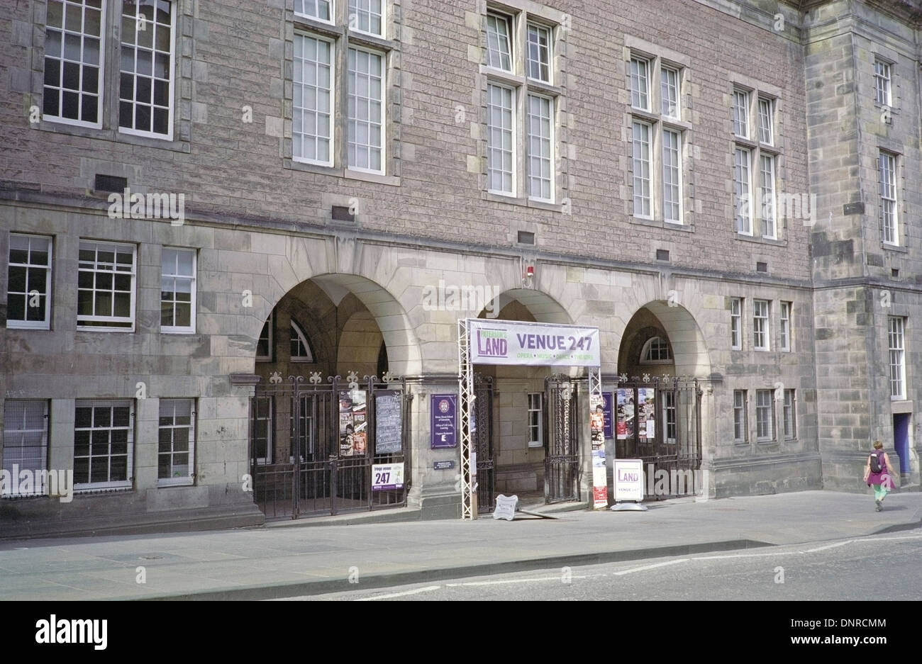 Moray House School of Education, The University of Edinburgh, Old Moray House, Holyrood Raod, Edinburgh, Scotland, UK Stock Photo