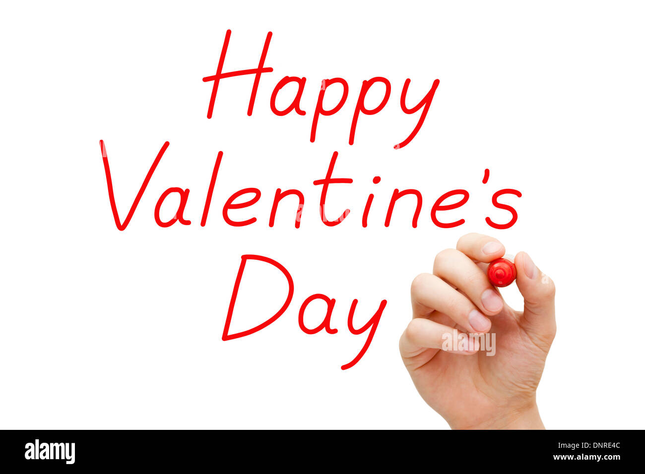 Happy Valentines Day Writing Hand Writing Happy Valentines Day With Red Marker On Transparent Wipe Board  Stock Photo - Alamy