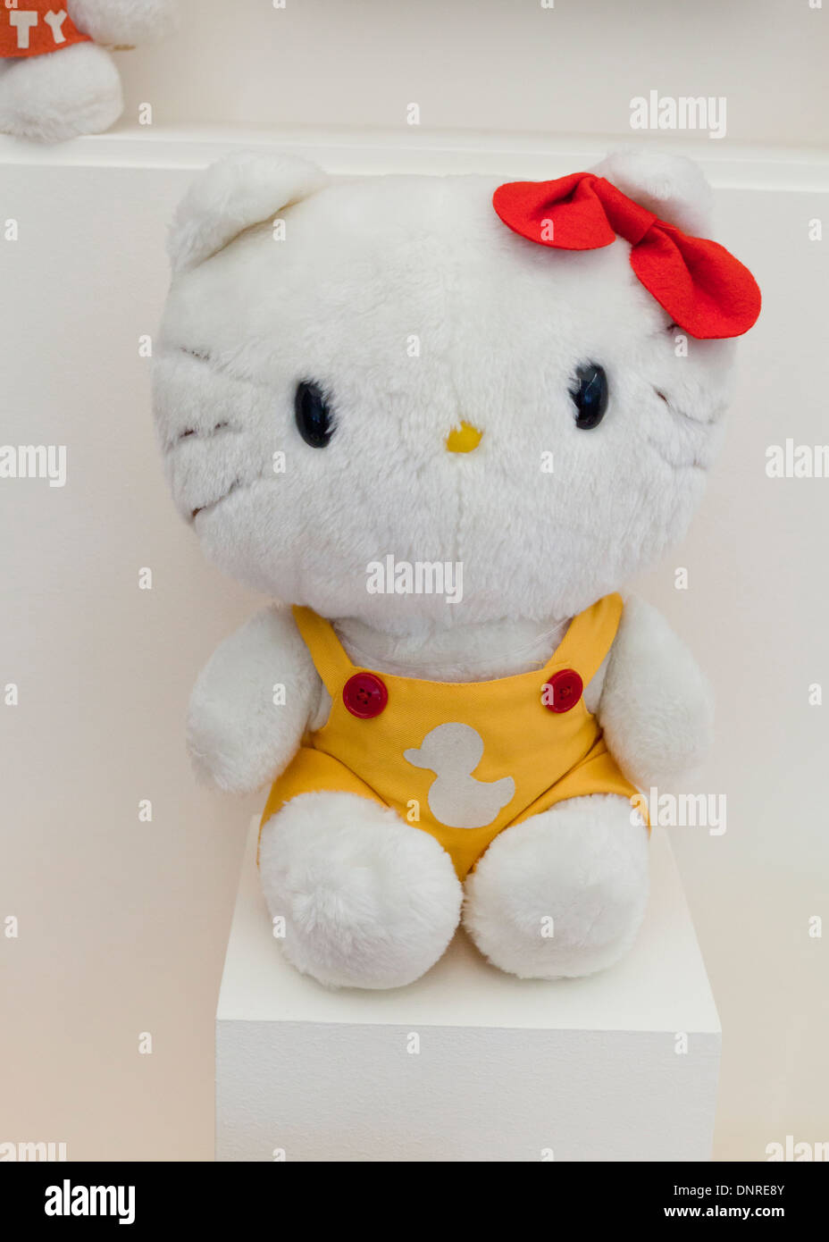 Hello Kitty doll, circa 1080s Stock Photo