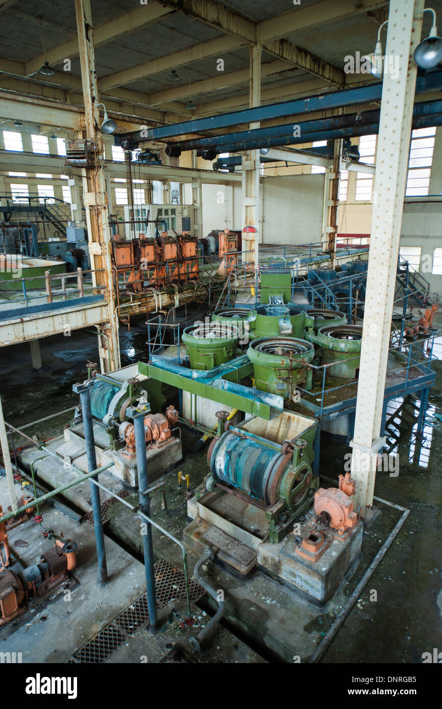 Disused Royal Ordnance Explosives factory at Bishopton, near Glasgow