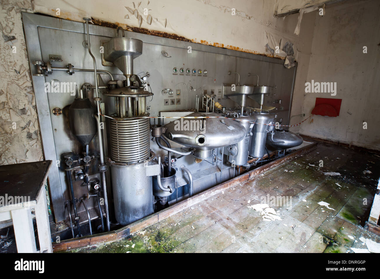 Disused Royal Ordnance Explosives factory at Bishopton, near Glasgow