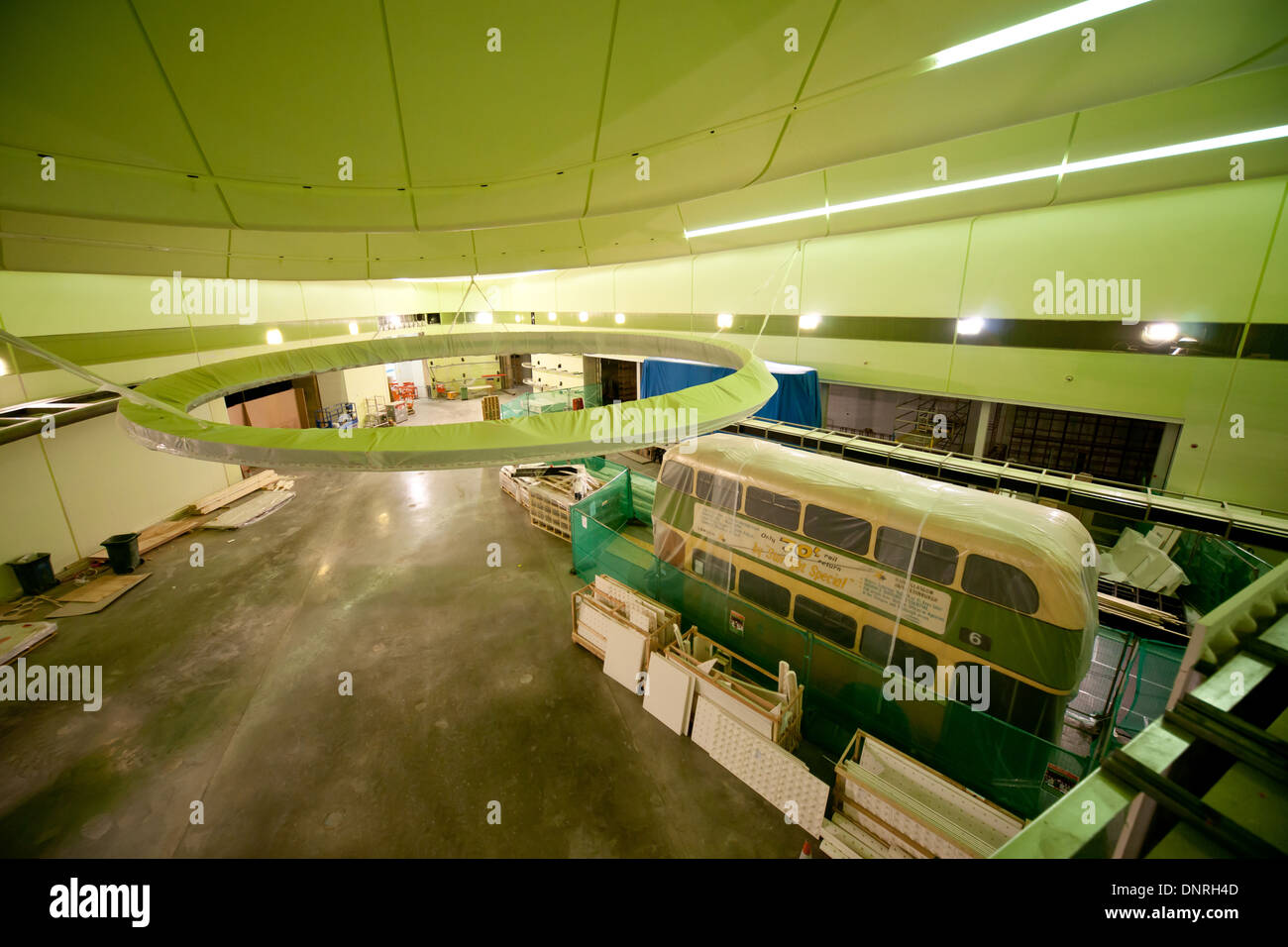 Glasgow Riverside Transport Museum under construction Stock Photo Alamy