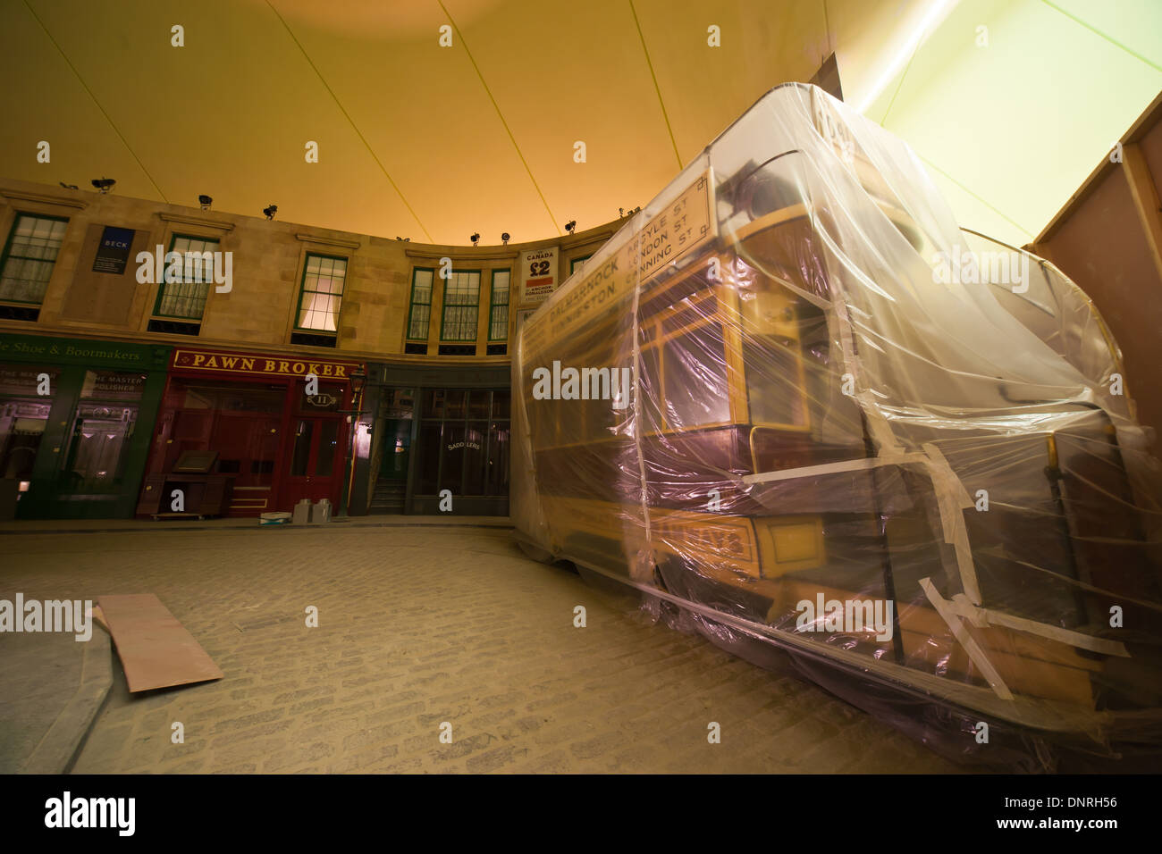 Glasgow Riverside Transport Museum under construction Stock Photo Alamy