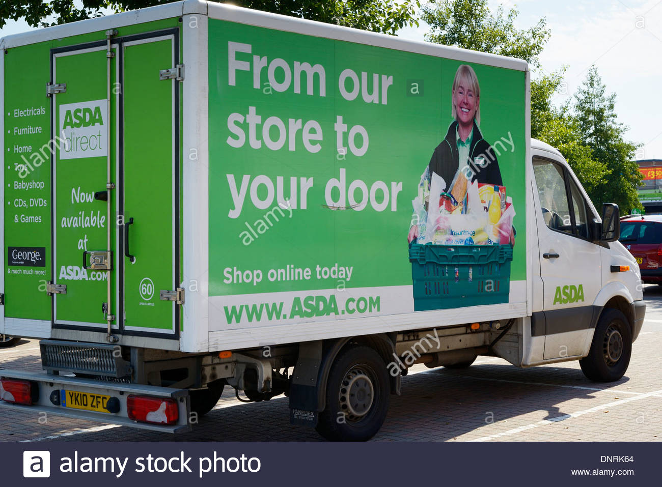 Asda Food Van High Resolution Stock Photography and Images Alamy
