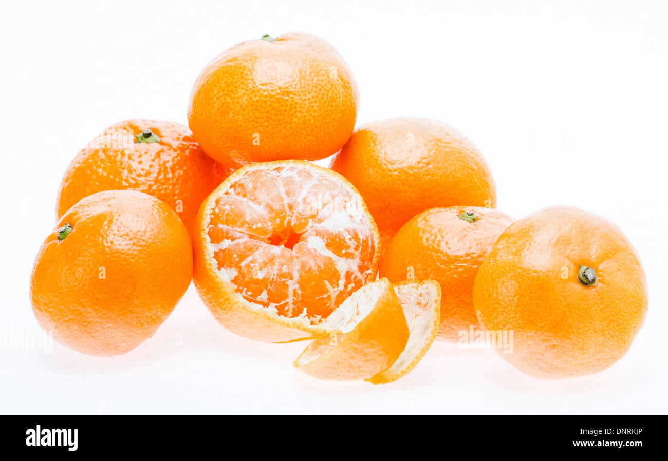 Segments Mandarin Orange Hi Res Stock Photography And Images Alamy