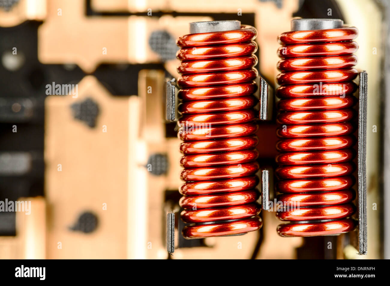 An electrical coils Stock Photo Alamy