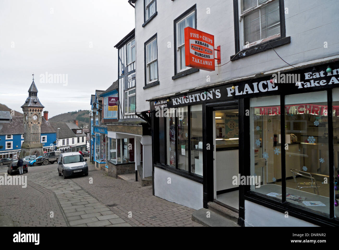 Knighton's Plaice fish and chip shop on High Street in Knighton Powys Stock Photo 65060886 Alamy Knighton's Plaice fish and chip shop on High Street in Knighton Powys Stock Photo 65060886 Alamy