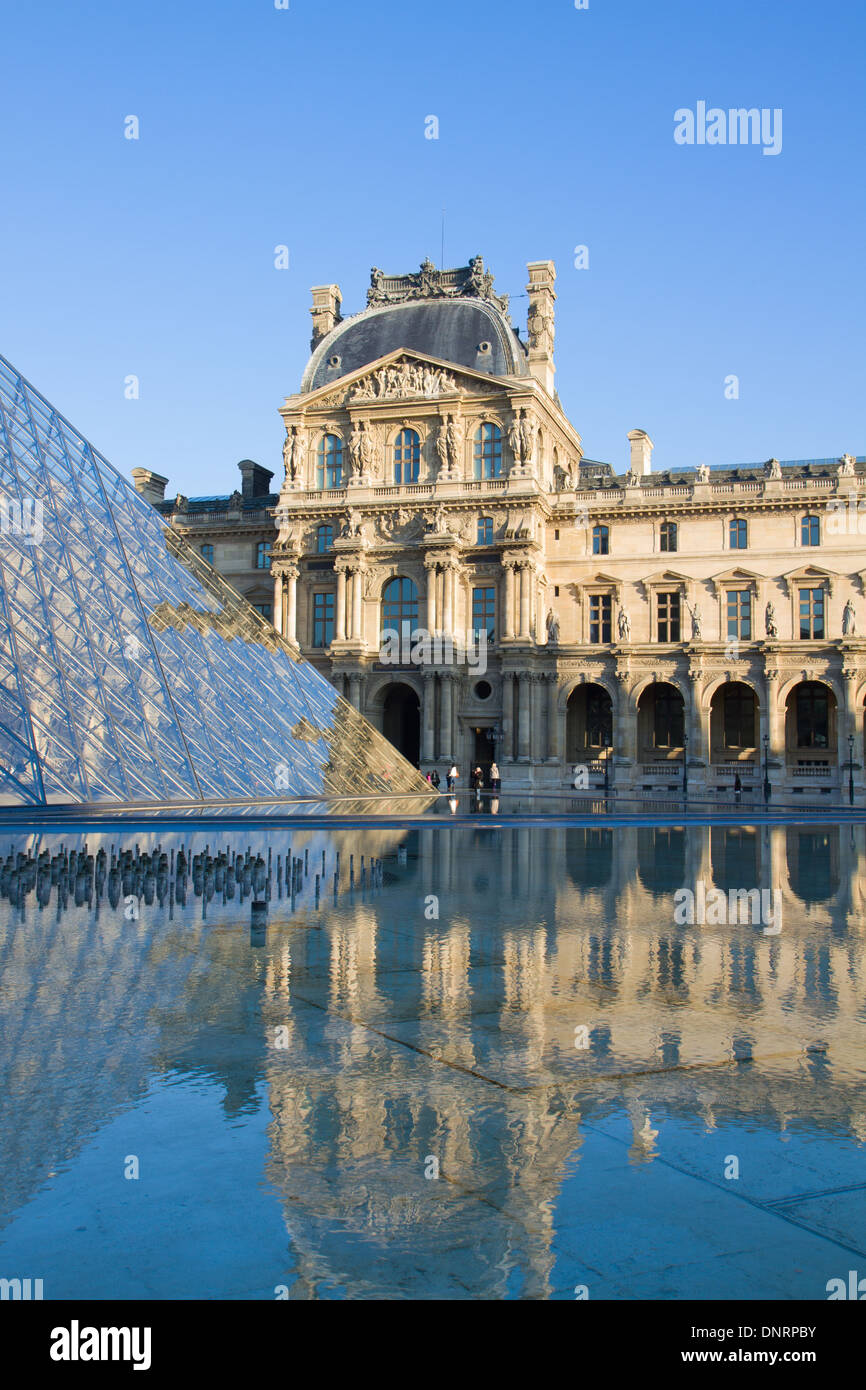 The Louvre Art Museum, Paris, France Stock Photo Alamy